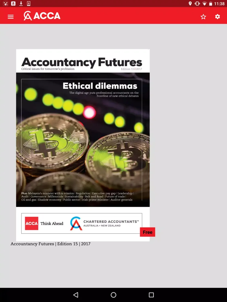 Accountancy Futures magazine Screenshots