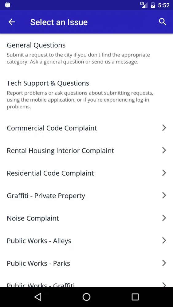 Tempe 311 Screenshots