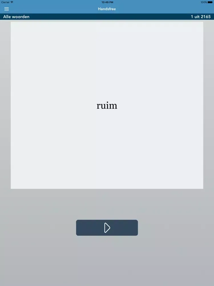 Dutch | Hebrew - AccelaStudy® iPad 应用截图
