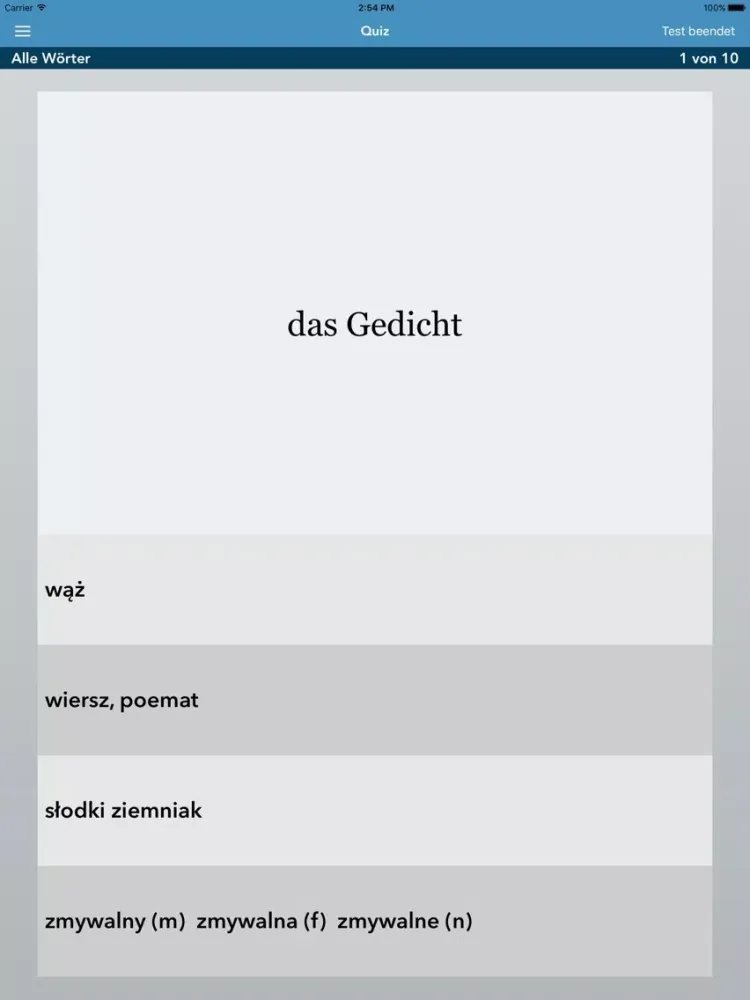 Screenshot di German | Polish - AccelaStudy® iPad 