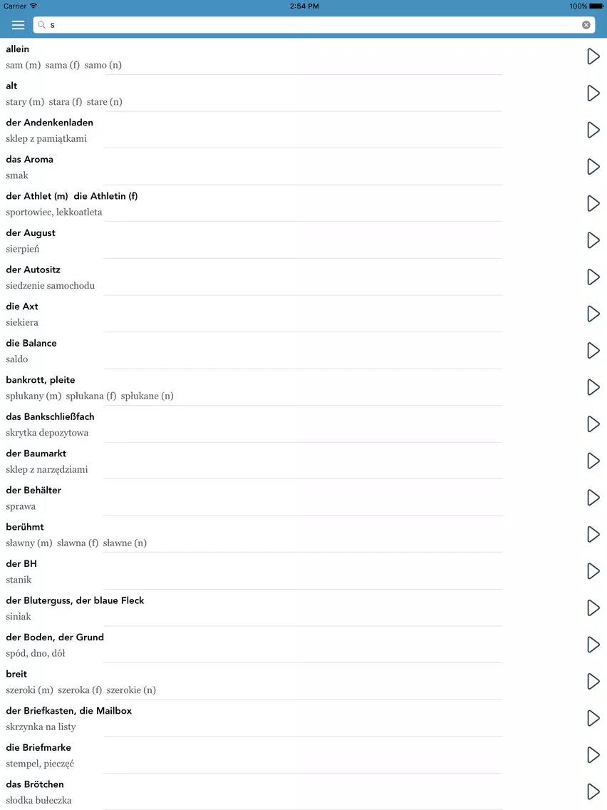 Screenshot di German | Polish - AccelaStudy® iPad 
