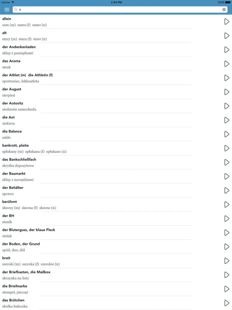 Screenshot di German | Polish - AccelaStudy® iPad 
