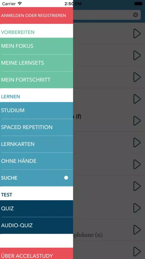 Screenshot di German | Polish - AccelaStudy®