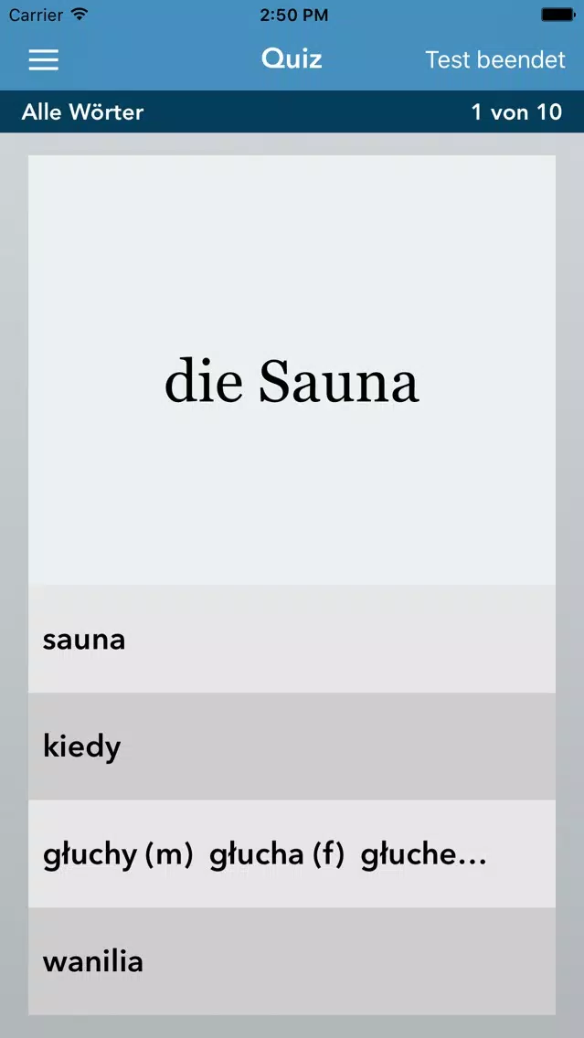 Screenshot di German | Polish - AccelaStudy®