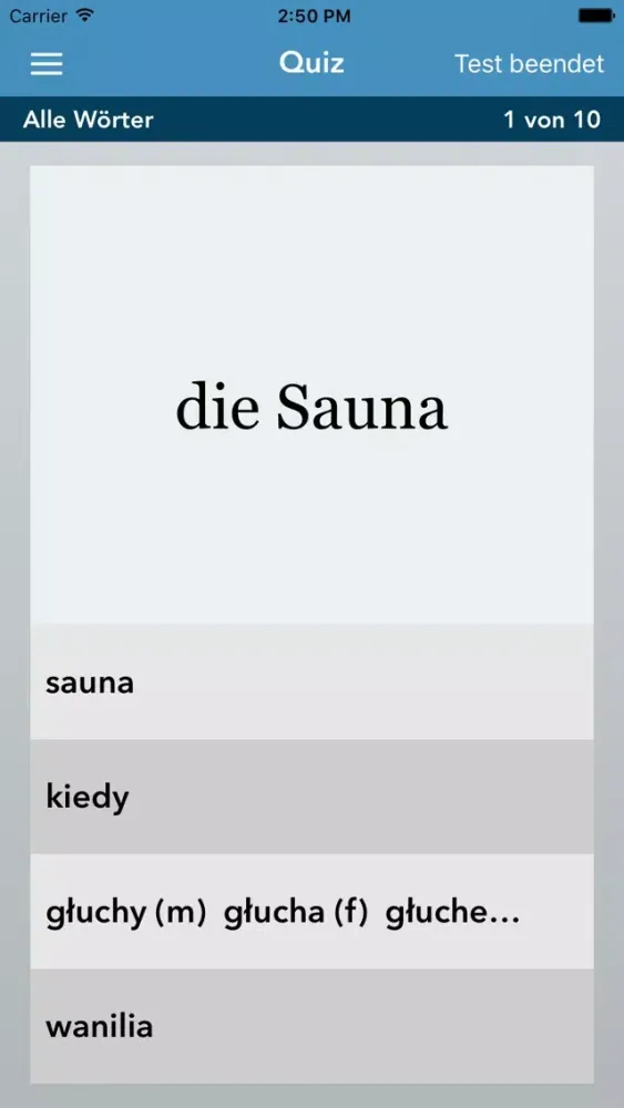 Screenshot di German | Polish - AccelaStudy®