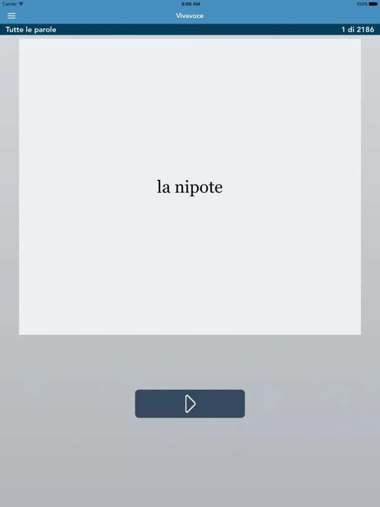 Italian | Korean AccelaStudy® iPad 应用截图