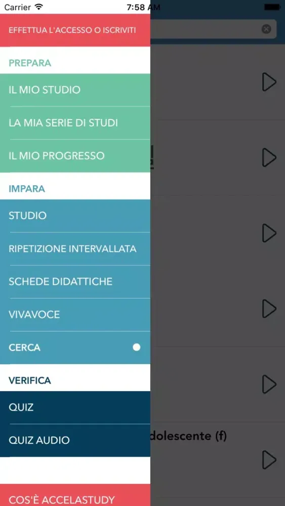 Italian | Korean AccelaStudy®应用截图