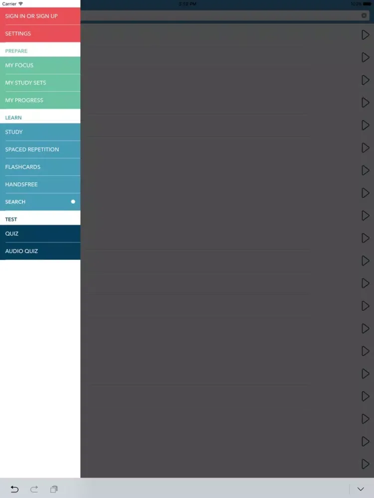 Learn Japanese - AccelaStudy® iPad  스크린샷