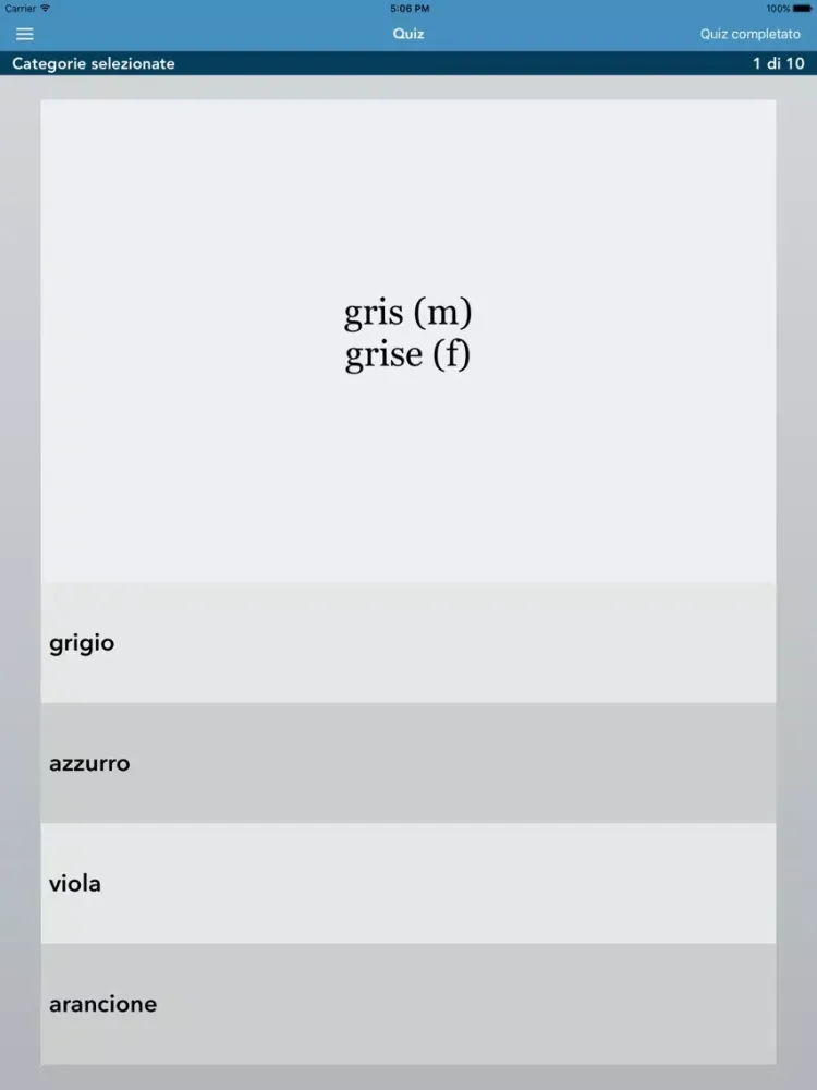 Capturas de pantalla de Italian | French Essentials iPad 
