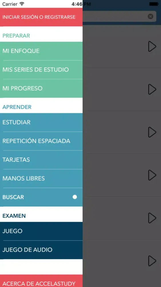 Spanish | Chinese - AccelaStudy® Screenshots