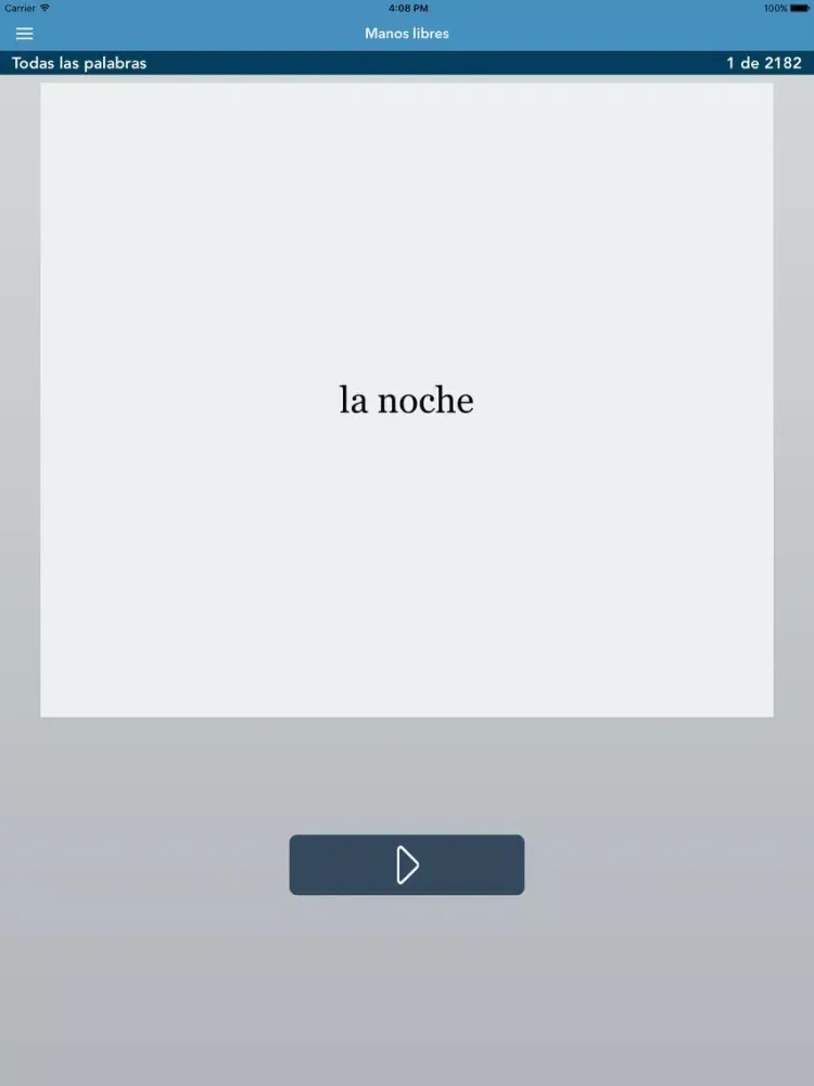 Ảnh chụp màn hình của Spanish | Korean AccelaStudy® iPad 