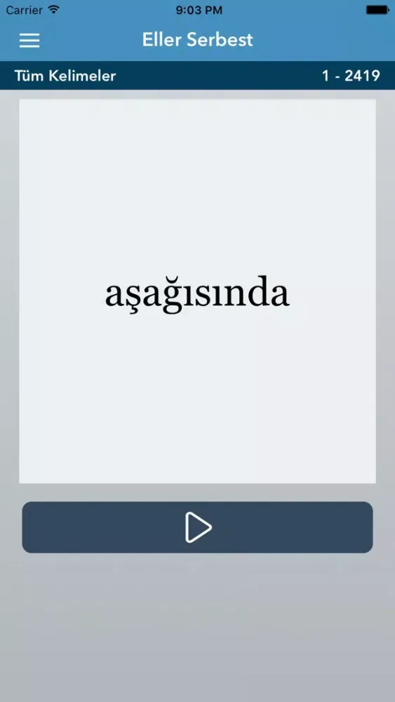Capturas de tela do Turkish | Arabic AccelaStudy®