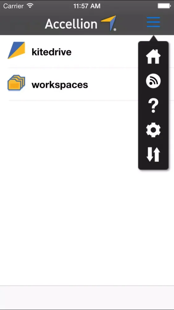 صور Accellion Mobile App for Good Technology