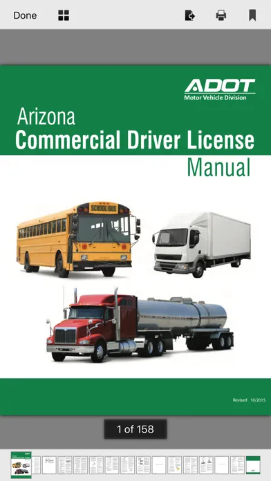 Arizona CDL Test Prep Screenshots