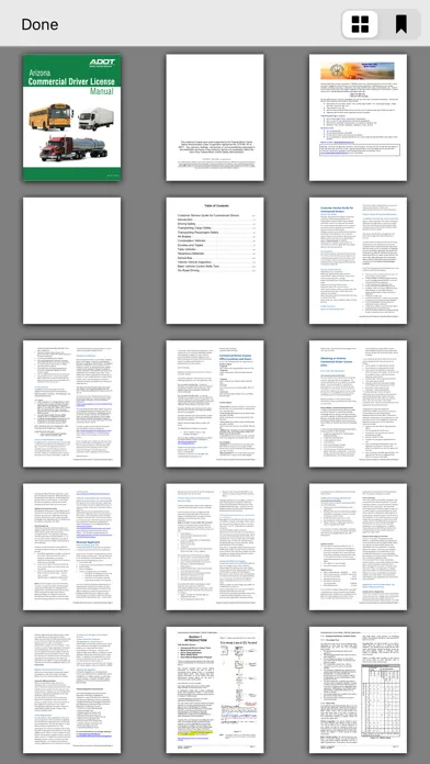 Arizona CDL Test Prep Screenshots
