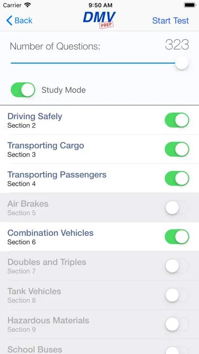 Massachusetts CDL Test Prep 스크린샷