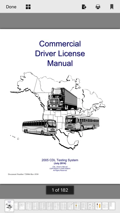 Massachusetts CDL Test Prep 스크린샷