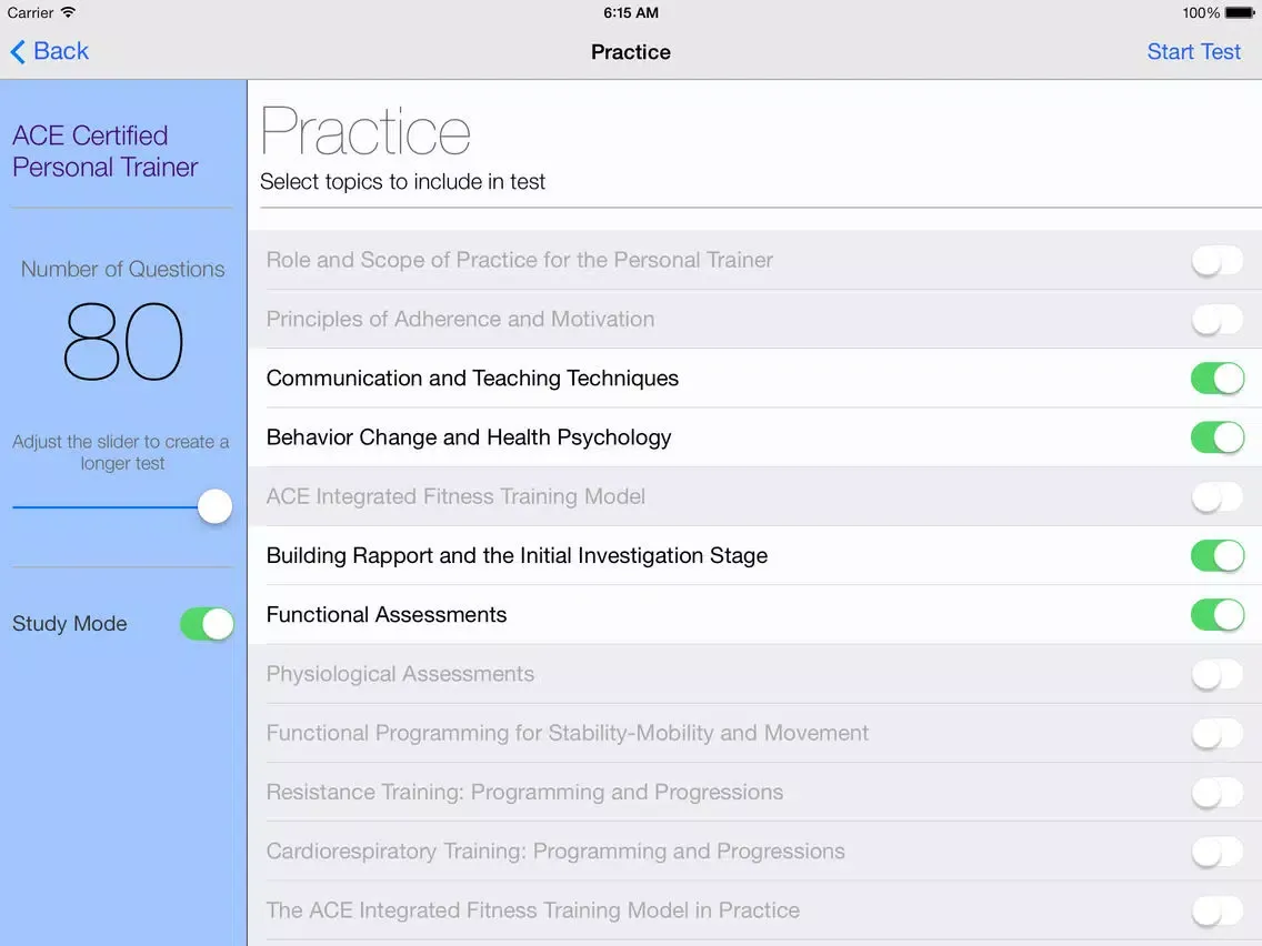 Скриншоты ACE CPT Test Questions & Answers iPad 