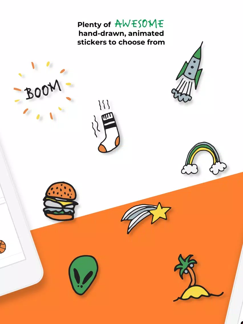 ภาพหน้าจอของ The Trybe Doodles iPad 