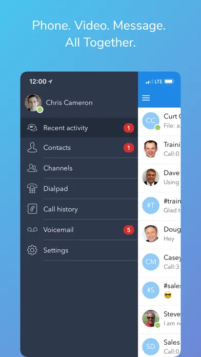 Ảnh chụp màn hình của Accent Connect