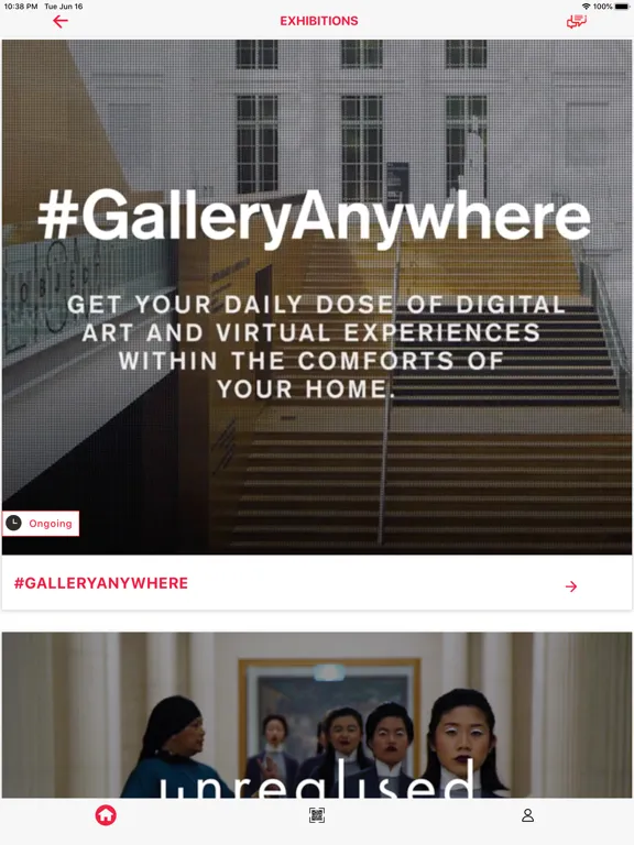Capturas de pantalla de Gallery Explorer iPad 