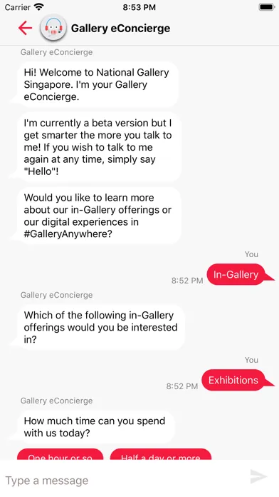 Capturas de pantalla de Gallery Explorer