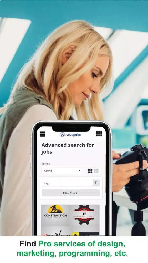 Accepoint - Freelance Services スクリーンショット