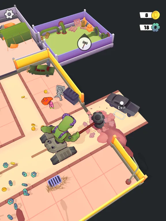 Скриншоты Zombie Commando War iPad 