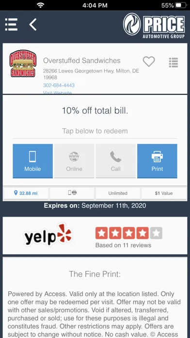 Capturas de pantalla de Price VIP Rewards