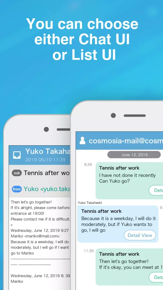 Tangkapan skrin App for Gmail SMS etc：CosmoSia