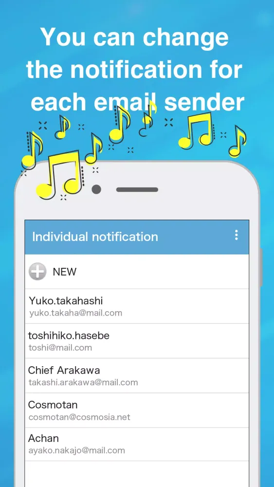 Tangkapan skrin App for Gmail SMS etc：CosmoSia