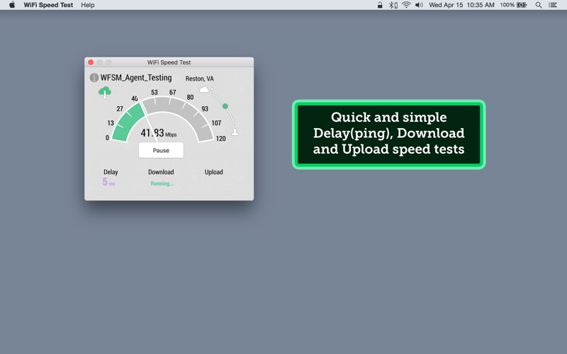 WiFi Speed Test Ekran Görüntüleri