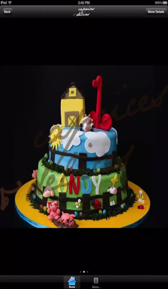 Capturas de tela do Caprices et Delices