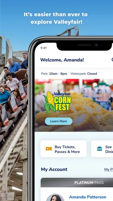 Скриншоты Valleyfair