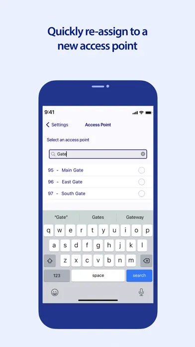 Tangkapan skrin accesso iTracker