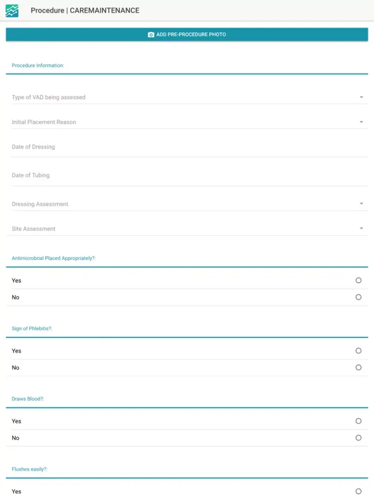 APV Care and Maintenance iPad 应用截图