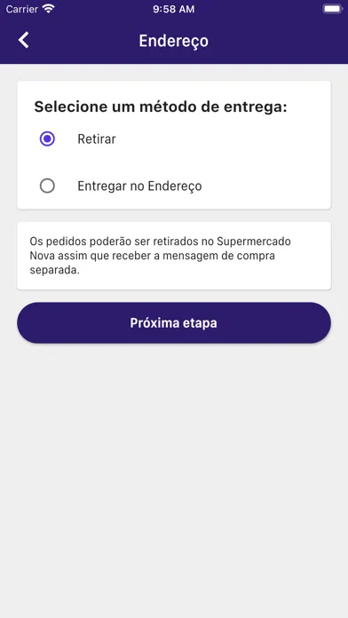 Screenshot di Supermercado Nova