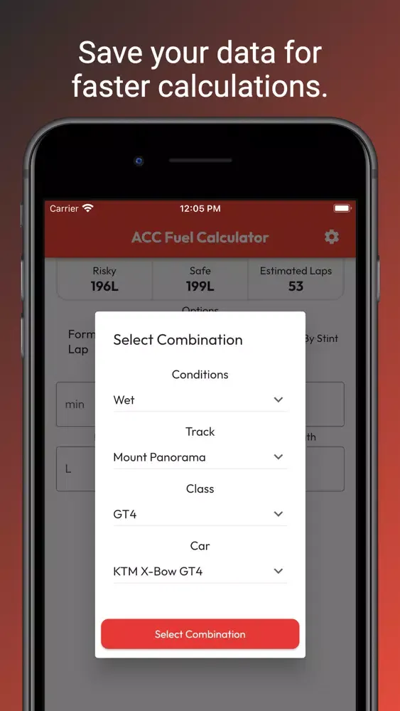 ACC Fuel Calculator應用截圖