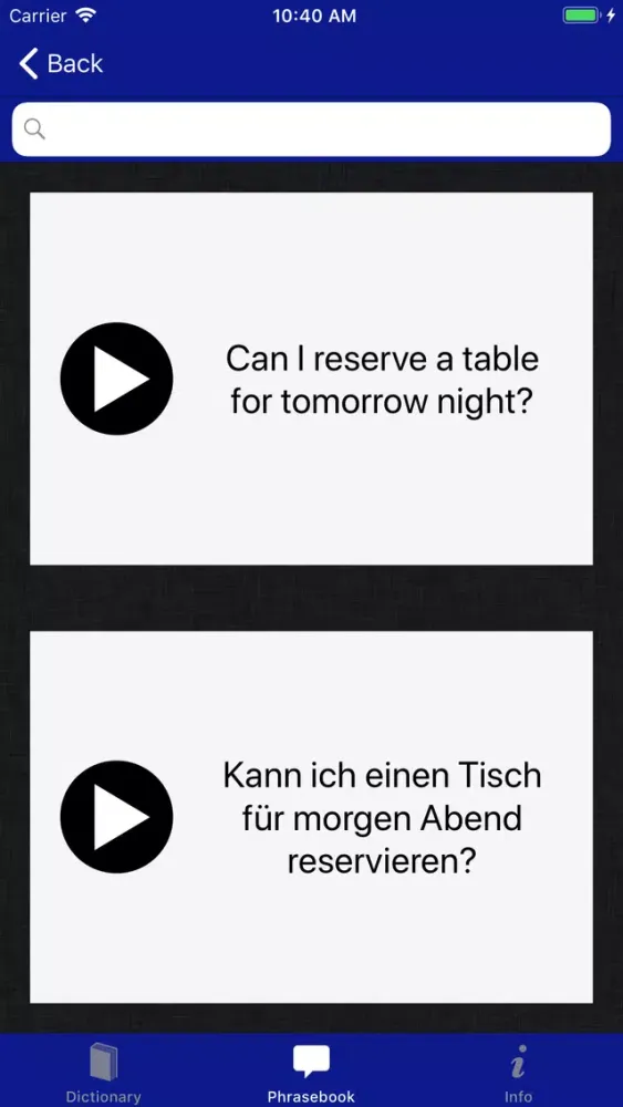 Accio German-English স্ক্রিনশট
