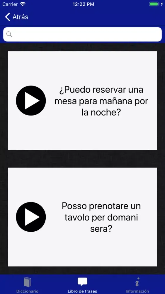 صور Accio Spanish-Italian
