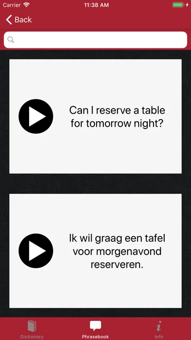 Accio: Dutch-English Screenshots