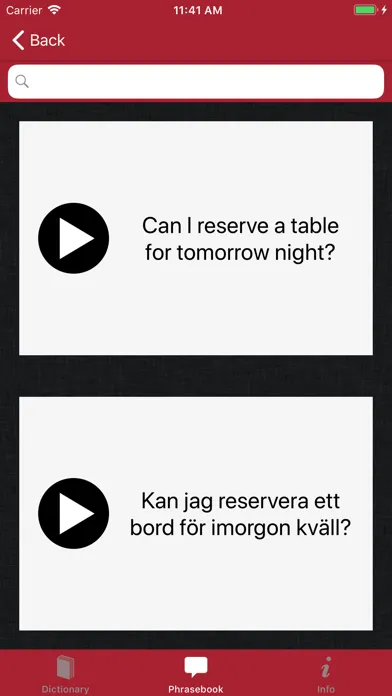 Accio: Swedish-English سکرین شاٹس