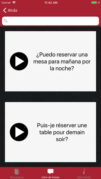 Accio: French-Spanish 스크린샷