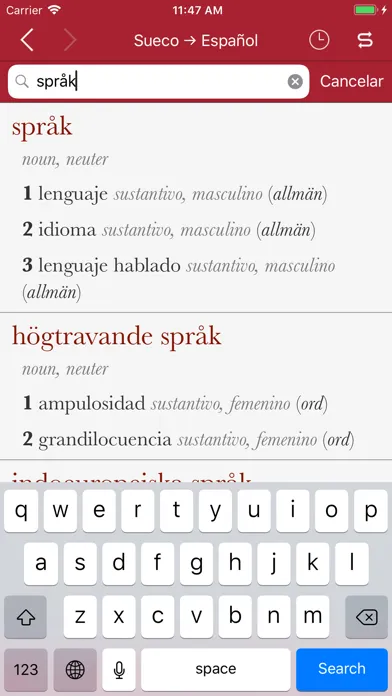 تصاویر Accio: Swedish-Spanish