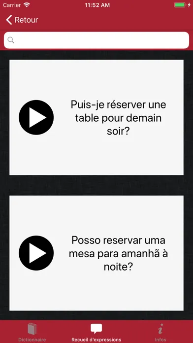 Accio: French-Portuguese スクリーンショット