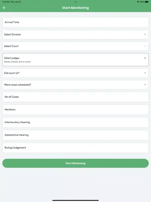 Nigerian Bar Association CMS iPad 應用截圖