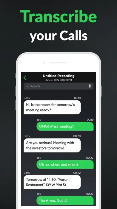 Call Recorder for iPhone. سکرین شاٹس