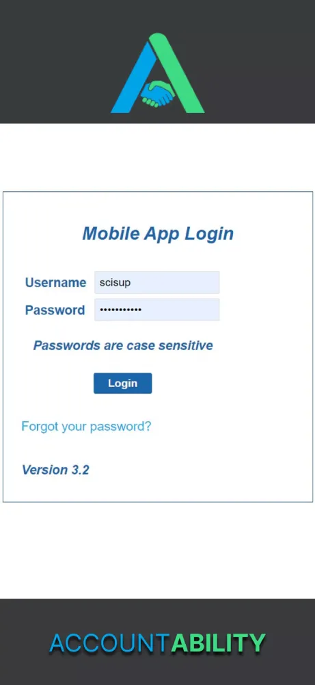AccountAbility Mobile Screenshots