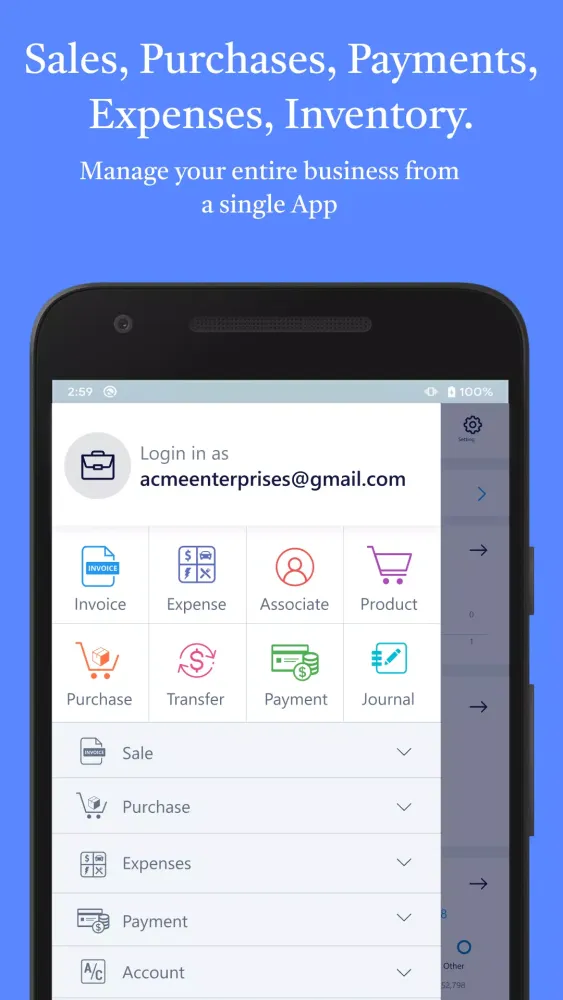 Accounting Bookkeeping Screenshots