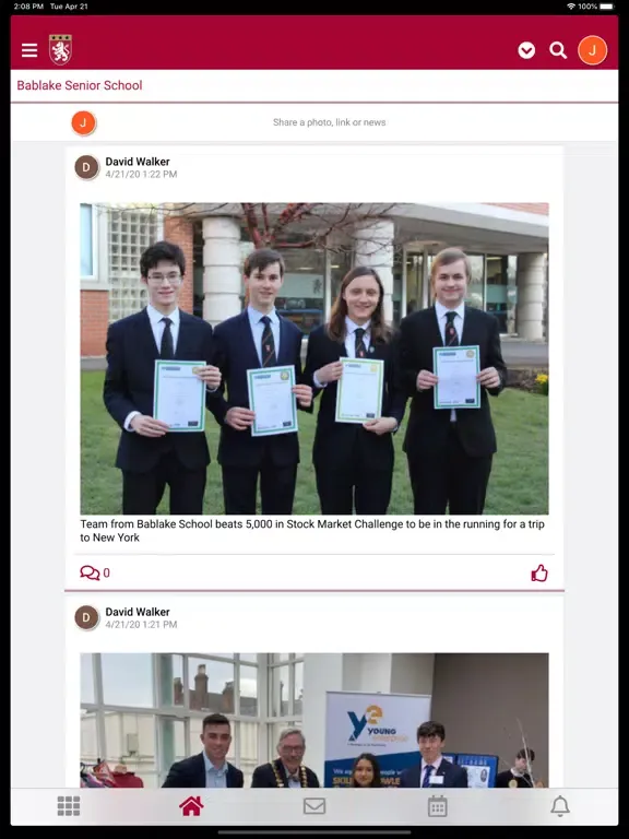 Coventry School Foundation iPad  स्क्रीनशॉट